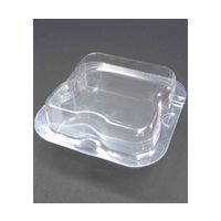 ジャパン・プラス PーBOX 緩衝材ケース 108.5×108.5mm 100個入 No.3 1ケース(1個) 68-0322-39（直送品）