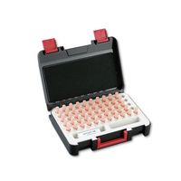 新潟精機 セラミックピンゲージセット 4.00ー4.50mm 一般校正付 1セット(51本入) CAA-4A 1セット(51本)（直送品）