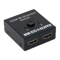 バッファロー HDMI切替器 3台用 リモコン付 TV背面取付ネ