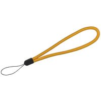 Trimate シンプル丸紐ストラップ イエロー TR-STP004-YL 1個 67-4920-86（直送品）