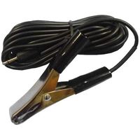 JTC ワニ口クリップ配線コード黒 JTC1449-1 1個 508-4554（直送品）