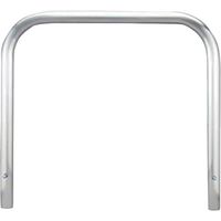 カネソウ 車止め アーチ型 ステンレス製 固定式 Yシリーズ YA6H7A-K 1本 258-4063（直送品）