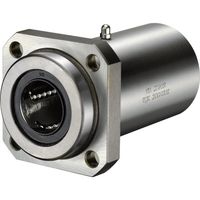 日本ベアリング スライドブッシュ ダブル・角フランジ形(インロー付) TQKーWーE TQK40GWUUーE 1P（直送品）