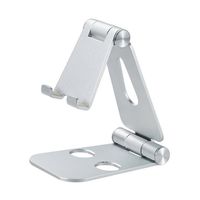 Trimate スマホスタンド シルバー TR-CST001-SV 1個 67-4918-07（直送品）