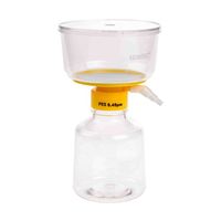 CELLTREAT 500mL フィルターシステム PESフィルター材料 0.45μm 75mm 滅菌12箱入 229703 1箱（直送品）