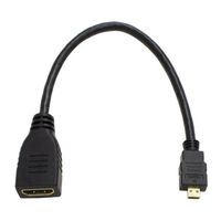 アイネックス HDMIーHDMIマイクロ変換ケーブル AMC-UHD 1個 67-9205-82（直送品）