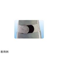 アシスト 丸型骨盤バンド ブラックグレー 4L 18406 1本 68-4060-25（直送品）