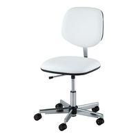 アズワン 快適クリーンルームチェア(フィット)ホワイト リング
