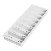 CELLTREAT スライドトレイ Slide Tray， 8 Place， White 6個入 229167 1箱(6個)（直送品）