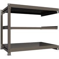 ICHIMAI 重量ボルトレスラック 段荷重1000Kg H1200×W1500×D900 天地3段 連結グレー TH1000-459R3（直送品）
