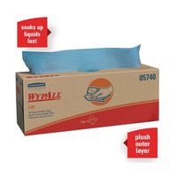 Fisherbrand(TM) CleanーWipe(クリーンワイプ) ウェット 青 100枚×9ボックス入 19-130-3475（直送品）