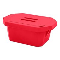 アズワン アイスパン(Magic Touch 2(TM)) 4L レッド 4-6271-03 1個（直送品）