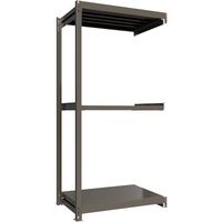 ICHIMAI 重量ボルトレスラック 段荷重1000Kg H2400×W1200×D750 天地3段 連結グレー TH1000-847R3（直送品）