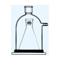 日本理化学器械 バリテール吸引鐘 摺部15/25 内径100×高さ160mm VKB-200 1個 65-8684-25（直送品）