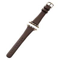 エレコム アップルウォッチバンド （41 40 38mm） レザー ベルト スリム AW-41BDLJ