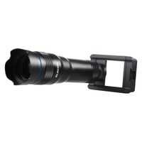 スマホ 望遠レンズ 16倍 ホルダークリップ式 レンズ 高画質 望遠鏡 ブラック P-SLZ16XBK エレコム 1個（直送品）