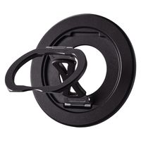 エレコム スマホリング マグネット 360度回転 リング 着脱可能 薄型 フラット設計 P-STRMKSL