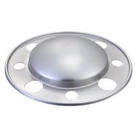 パーマンコーポレーション センターカバー新ISO規格車大型8穴1枚フロント ステンレス仕上19.5インチ 1265380000 1個（直送品）