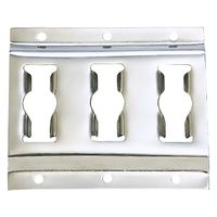 パーマンコーポレーション Eトラック レール 3穴タイプ ステンレス 6432500000 1個（直送品）