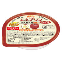 日清オイリオ MCTプリン エネプリン   介護 介護食品 やわらか食  デザート おやつ 高齢者   りんご味  1個