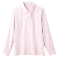 サーヴォ 長袖ブラウス ピンク 19号 GBLL-2457-D1 1着（直送品）