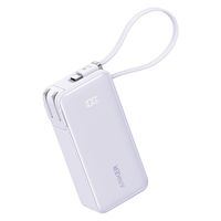 Anker Power Bank （10000mAh、USB-C ケーブル）パープル
