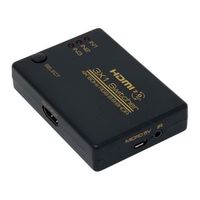 アイネックス HDMI切替器 3入力→1出力 MSW-03A 1個 67-9282-08（直送品）