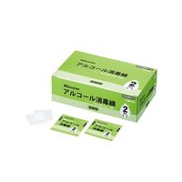 アズワン ベスケアアルコール綿 個装タイプ 1箱(2枚×200包入) 7-6207-12 1箱(1枚)（直送品）