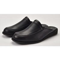 ラッキーベル イーグリーン・ビジネススリッパ/コンフォート100 ブラック M 67-8174-50 1足（直送品）