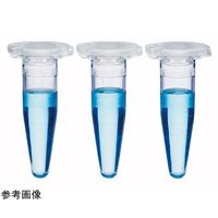 Fisherbrand ロック付きスナップキャップチューブ 1.5mL ナチュラルピュア 1本×100本入 14-666-318（直送品）