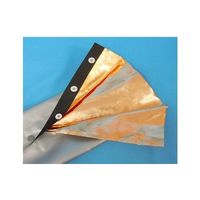 デンカエレクトロン ホックボタン式シールドチューブ FKS-20-25 1巻 64-0690-38（直送品）