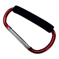 Trimate カラビナ 大 レッド TR-KBN003-RD 1個 67-4918-88（直送品）