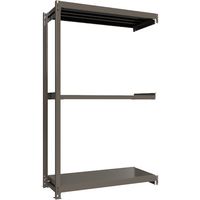 ICHIMAI 重量ボルトレスラック 段荷重1000Kg H2400×W1500×D600 天地3段 連結グレー TH1000-856R3（直送品）