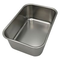 クライミング ステンレス深型組バット(酸洗浄済)191×137×74mm 2号 4-6277-06 1個（直送品）
