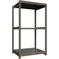 ICHIMAI 重量ボルトレスラック 段荷重1000Kg H2100×W1200×D900 天地3段 単体グレー TH1000-749T3（直送品）