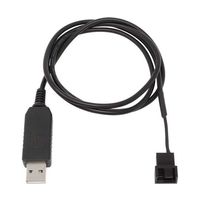 アイネックス ファン用USB電源変換ケーブル 12V昇圧タイプ CA-USB12VA 1個 67-9218-49（直送品）