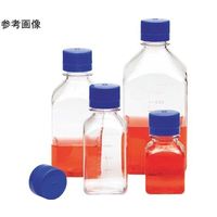 Fisherbrand PETGメディアボトル キャップ保護シール付き 125mL 1本×24本入 FBMB125 1セット(24本)（直送品）