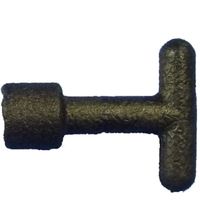 JTC キャスターネジ用T型レンチ JTC5811-2-1 1個 472-9402（直送品）