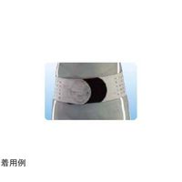 アシスト デラックス骨盤ベルト ブラックグレー M 15272 1本 68-4060-48（直送品）