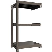 ICHIMAI 重量ボルトレスラック 段荷重1000Kg H1500×W900×D600 天地3段 連結グレー TH1000-536R3（直送品）