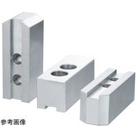 ジーネット 北川鉄工所 油圧・エアチャック用 ALーHO/Bー200/N/HJ アルミ生爪 AL-HO-6-H60 1組（直送品）