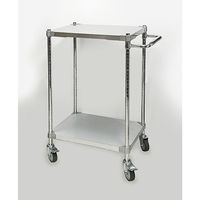 アイ・エル・シー ワーキングカート 2段仕様 600×460×1150mm SG-2A 1式 4-6255-01（直送品）