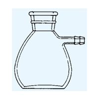 日本理化学器械 濾過フラスコ 摺部15 25mL 4043-1525 1個 65-8663-59（直送品）