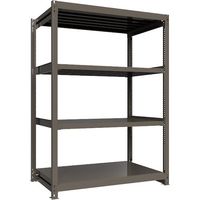 ICHIMAI 重量ボルトレスラック 段荷重1000Kg H2100×W1500×D900 天地4段 単体グレー TH1000-759T4（直送品）