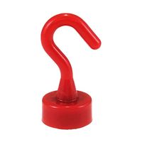 Trimate マグネットフック プラスチック レッド TR-MGF005-RD 1個 67-4919-67（直送品）