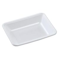 エフピコ 発泡トレー FLB-A15-35M エコ白 0B300158 1ケース(1800個(100個×18)（直送品）