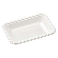 エフピコ 発泡トレー FLB-V10-25 W 白 0B401104 1ケース(3200個(100個×32)（直送品）