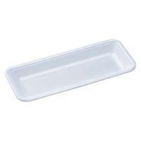 エフピコ 発泡トレー FLB-Y10-25 W 白 0B402104 1袋(100個)（直送品）