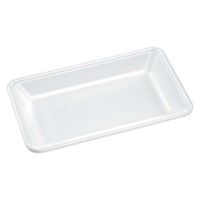 エフピコ 発泡トレー FLB-Y15-33 W 白 0B402159 1ケース(1200個(100個×12)（直送品）