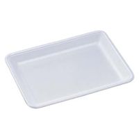 エフピコ 発泡トレー FLB-Y18-25 W 白 0B402184 1袋(100個)（直送品）